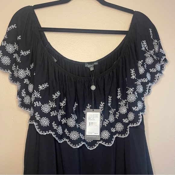 Adrianna Papell Off-the-Shoulder Top – Size 3X - Picture 2 of 7